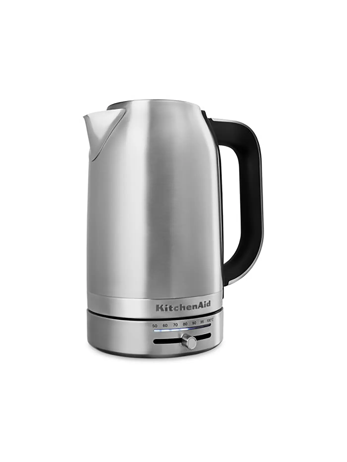 KITCHENAID | Wasserkocher 1,7l Matt Schwarz | silber
